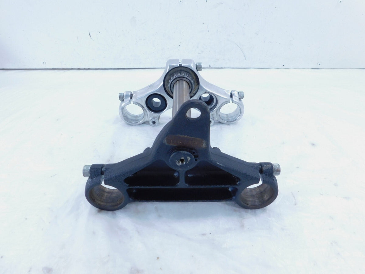 Harley Sportster 883 Front Fork Bracket Triple Tree Steering Stem & Brackets - C3 Cycle