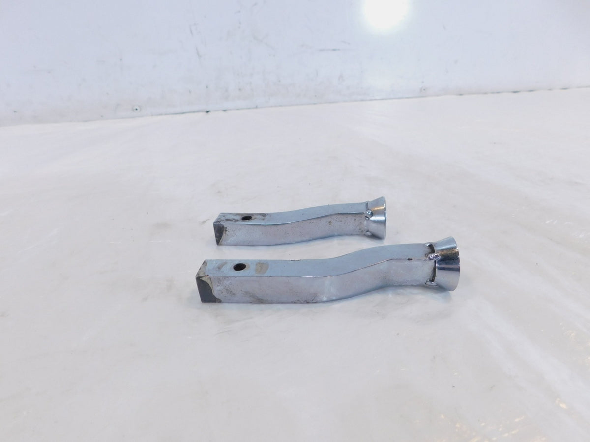 Harley Davidson Sportster 883 1200 Chrome Forward Control Foot Peg Brackets - C3 Cycle