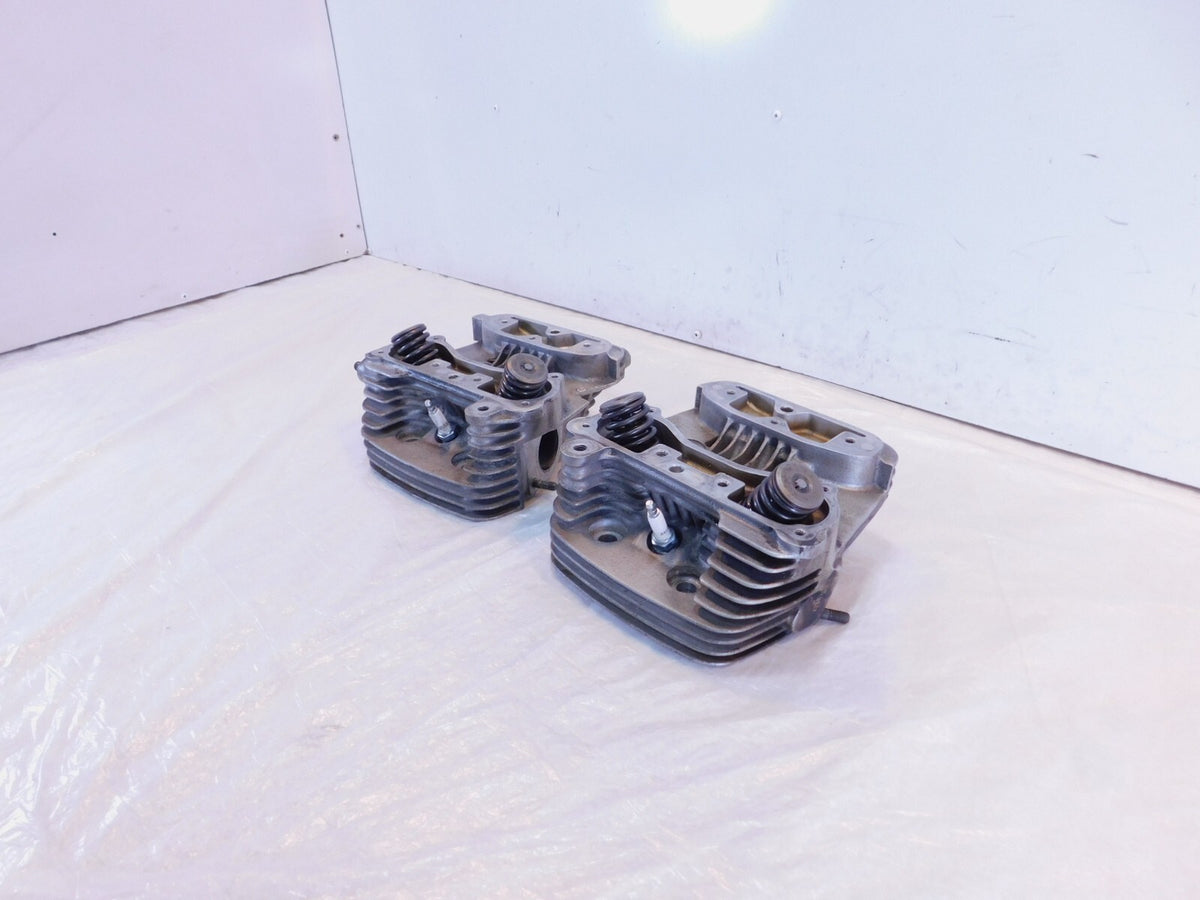 Harley Davidson Sportster 883 Hugger & Custom Silver Cylinder Heads w/ Valves