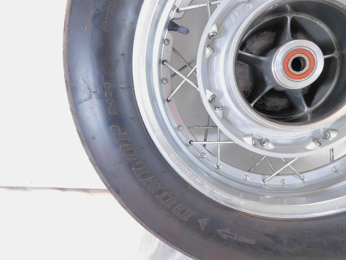1986-1987 Honda Rebel 450 CMX450 CMX450C Laced Spoked Rear Back Wheel Rim & Tire - C3 Cycle