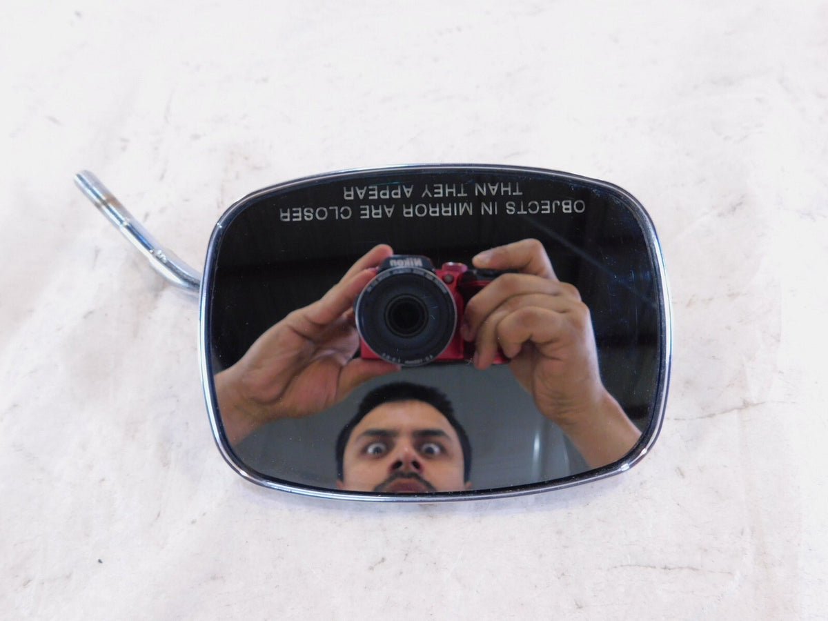 Harley Dyna Sportster Softail FXR & Sportster Front Left Chrome Rear View Mirror - C3 Cycle