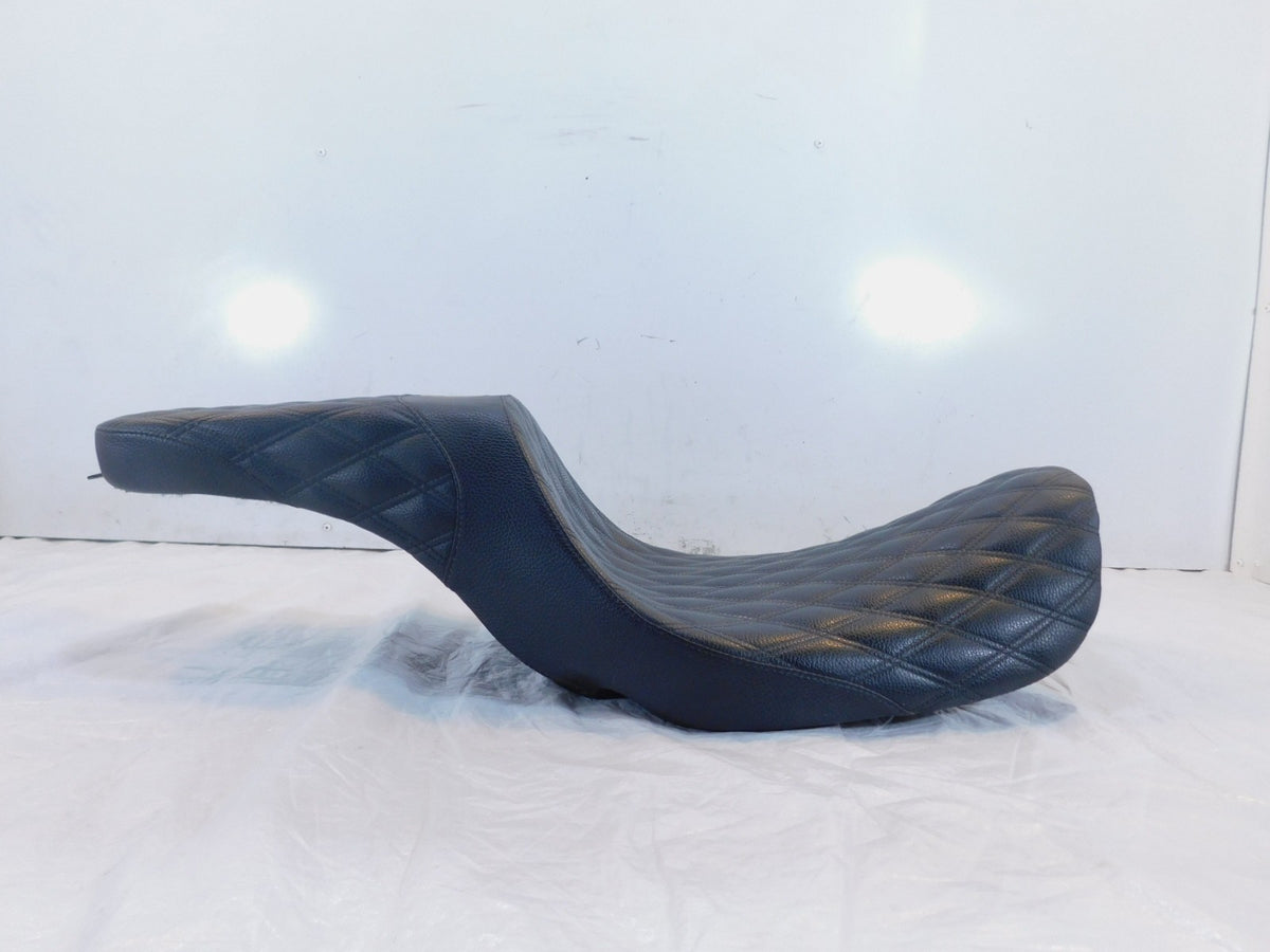 1996-2003 Harley Davidson Wide Glide Whiplash Rear Passenger Front Rider Seat - C3 Cycle