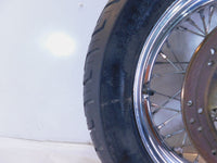 Harley Davidson Sportster 883 & 1200 Laced Rear Chrome Wheel Rim & Tire & Rotor - C3 Cycle