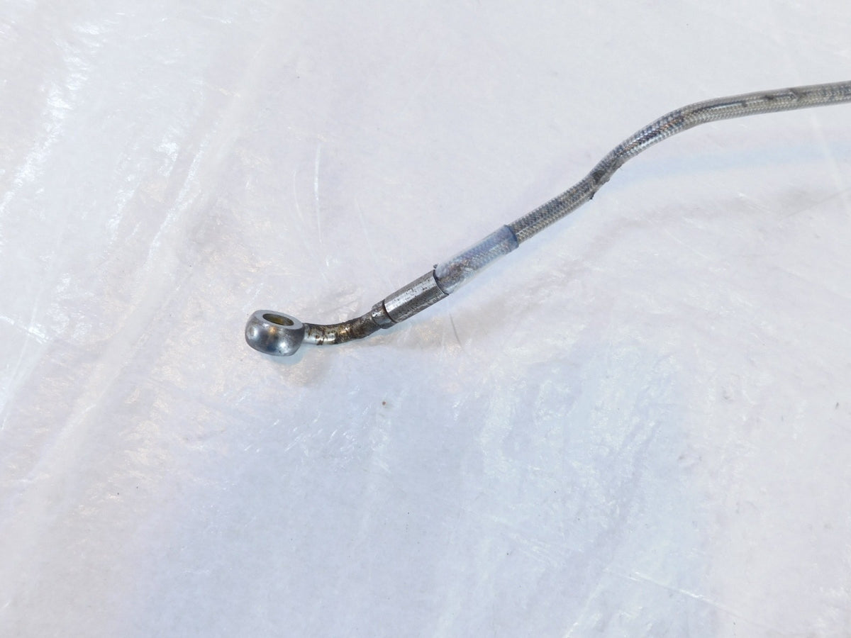 Harley Braided Electra Glide Ultra & Classic Dual Disc Front Brake Line Hose - C3 Cycle