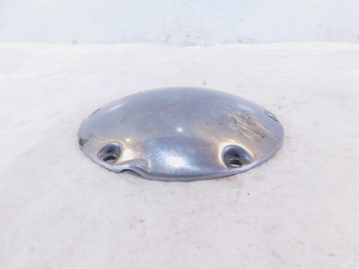 Harley Sportster 883 1200 Left Engine Chrome Clutch Inspection Derby Cover - C3 Cycle