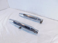 Harley Davidson Sportster 883 & 1200 Chrome Exhaust Header Pipe Mufflers - C3 Cycle