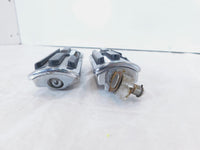 Harley Touring FXR Dyna Sportster & Softail Chrome & Rubber Footpegs Footrests