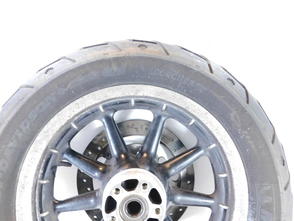 Harley Touring Road Street & Electra Glide Gloss Black Mag Cast Rear Wheel Rig - C3 Cycle