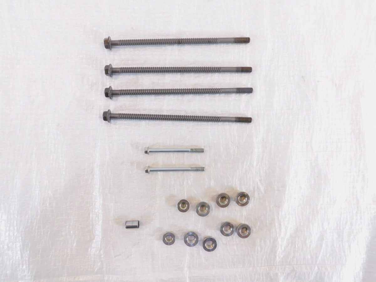 Honda VT500 Ascot & Shadow 500 Engine Motor Cylinder Head Nuts & Flange Bolt Lot - C3 Cycle
