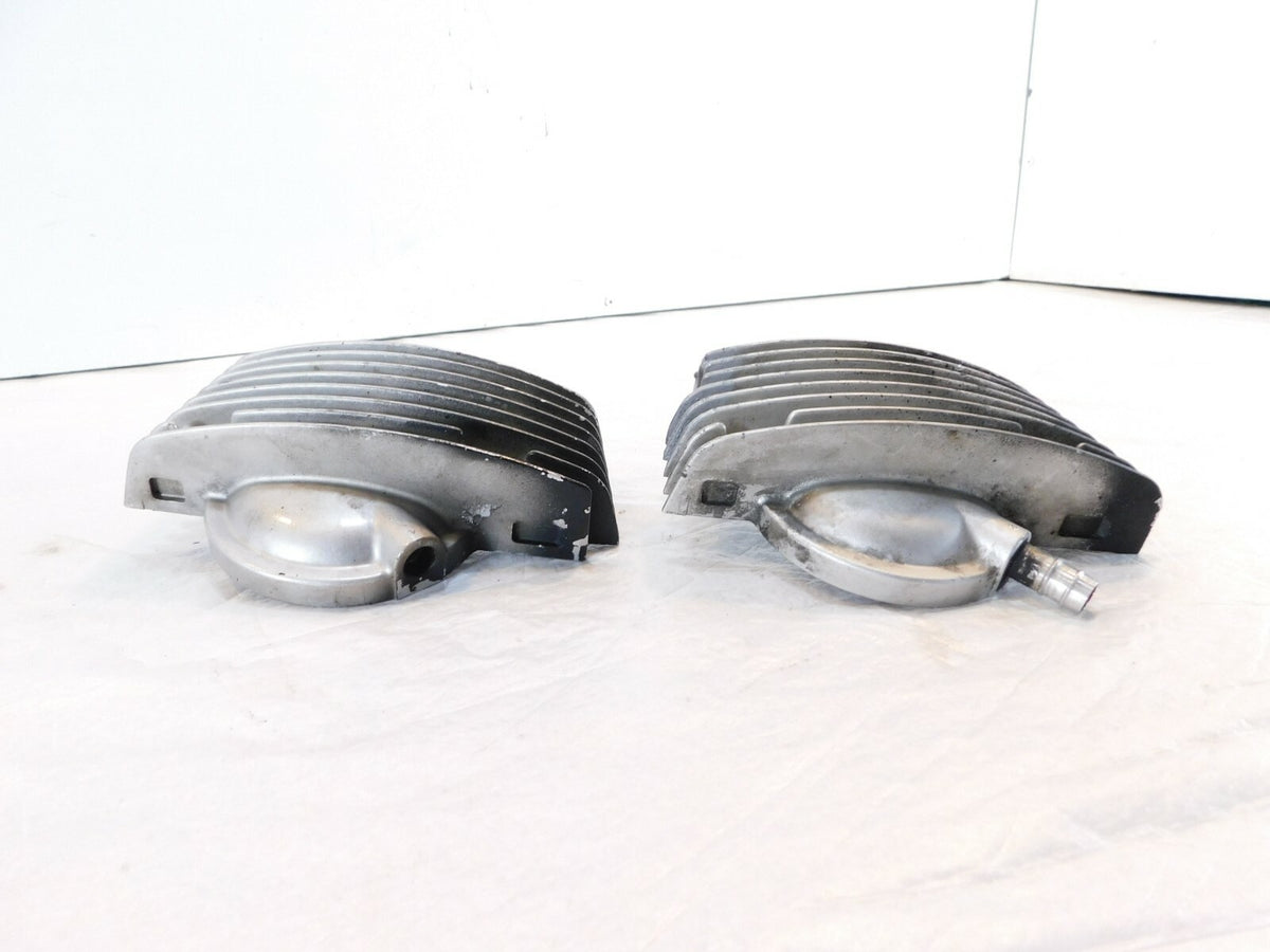 99-03 Yamaha V Star 1100 XVS1100 Custom Silver Front/Rear Cylinder Head Covers - C3 Cycle