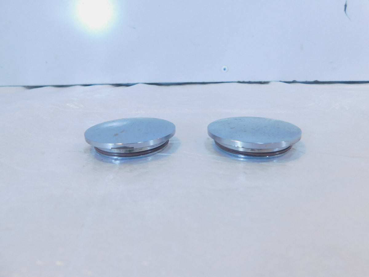 99-00 Victory Standard Special Edition V92 Cruiser Swingarm Pivot Bolt End Caps - C3 Cycle