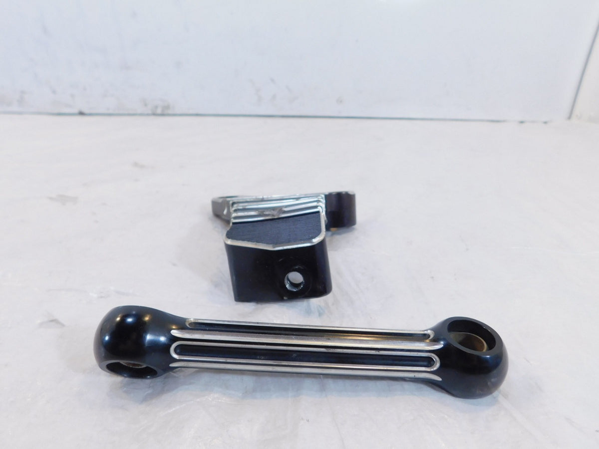 Harley Street Electra Glide Arlen Ness Front Engine Motor Black Stabilizer Links - C3 Cycle