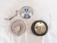 Harley Davidson Electra Glide Softail Dyna Air Cleaner Backplate & Cover - C3 Cycle