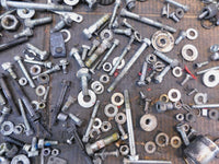 2002 Harley Davidson Sportster 883 Nuts Bolts & Brackets Parts Box Lot - C3 Cycle