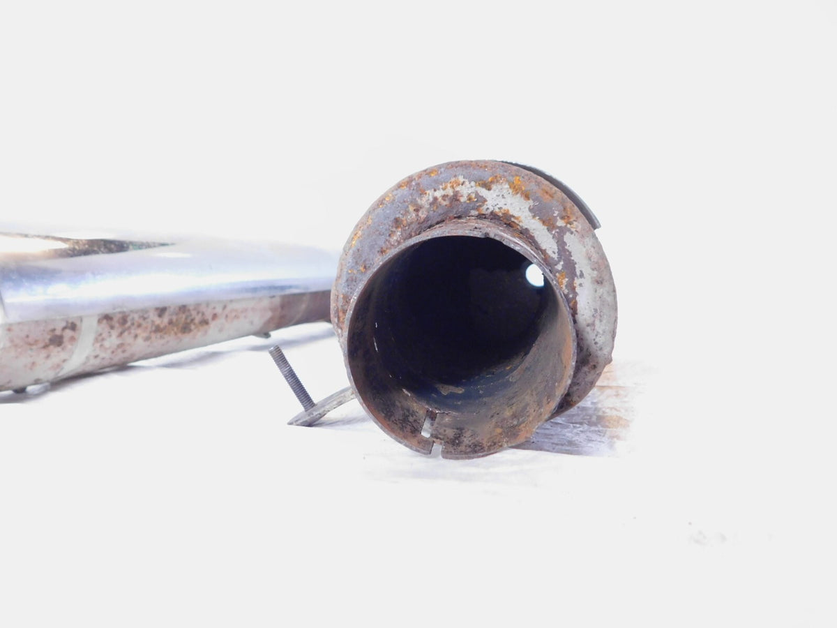 08-10 Victory Vision Rear Left/Right Crossover Exhaust Mufflers & Chrome Shields - C3 Cycle