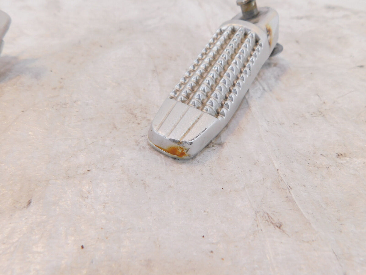2009-2018 BMW F800R K1300S Silver Front/Rear Left Foot Pegs Footrest Pegs - C3 Cycle