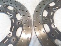 Yamaha YZFR1 YZFR6 YZF1000R YZF600R Left/Right Front Wheel Disc Brake Rotors - C3 Cycle