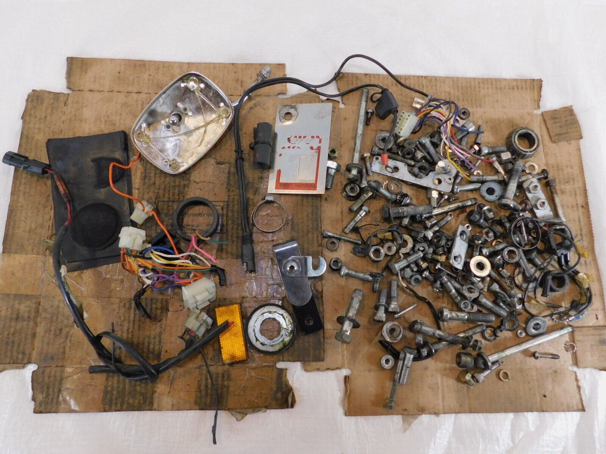 1992 Harley Davidson Sportster XL883 Hugger Nuts Bolts & Brackets Parts Box Lot - C3 Cycle