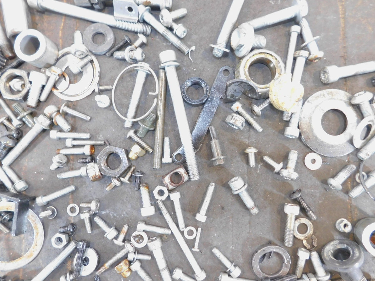 2003 03  BMW F650CS F650 CS Misc Hardware Nuts Bolts & Brackets Parts Box Lot - C3 Cycle