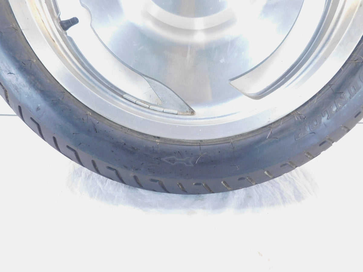 Honda Shadow 1100 VT1100 VT1100C VT1100C2 Sabre Silver Front Wheel Rim - Bent - C3 Cycle