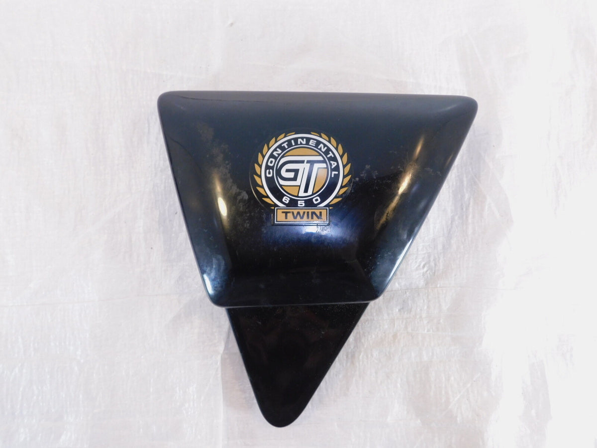 19-22 Royal Enfield Continental GT 650 Black Left Side Cover Panel Fairing Cowl - C3 Cycle
