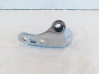 Harley Dyna Wide Glide & Fat Bob Forward Controls Chrome Left Footpeg Mount - C3 Cycle