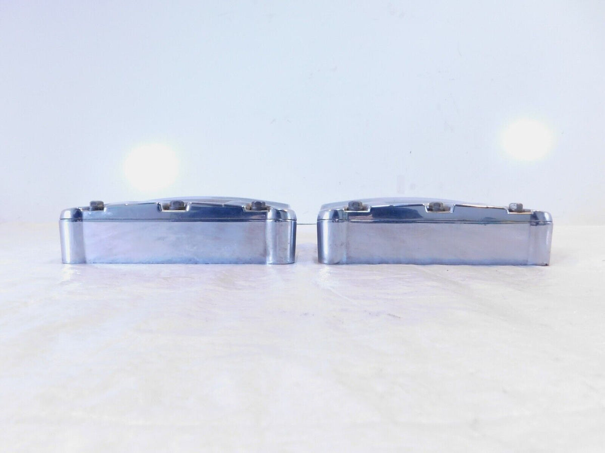 Harley Davidson Street Glide Dyna Softail Chrome Cylinder Head Top Rocker Boxes - C3 Cycle