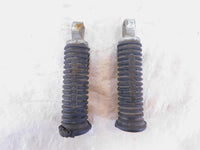 Harley Davidson Touring Dyna Sportster & Softail Black Front Footpeg Footrests - C3 Cycle