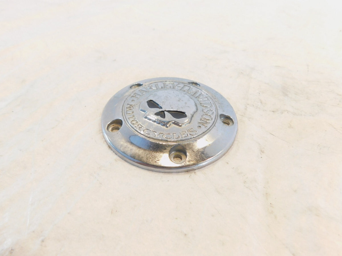 Harley Davidson Twin Cam Touring Dyna Softail Willie G Skull Derby Clutch Cover