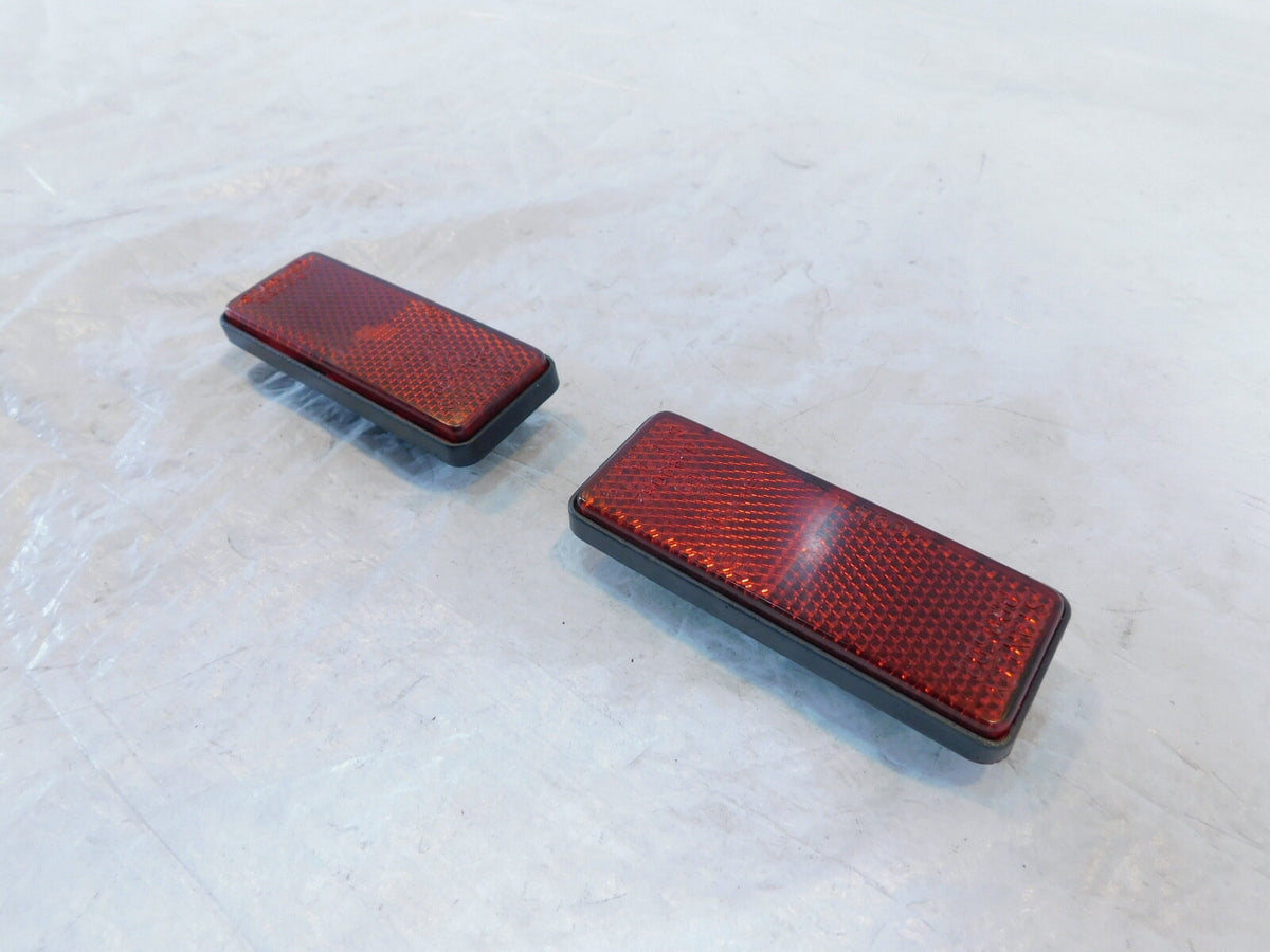 1987-09 Suzuki VS1400 Intruder 1400 Boulevard S83 Dual Rear Tail Red Reflectors - C3 Cycle