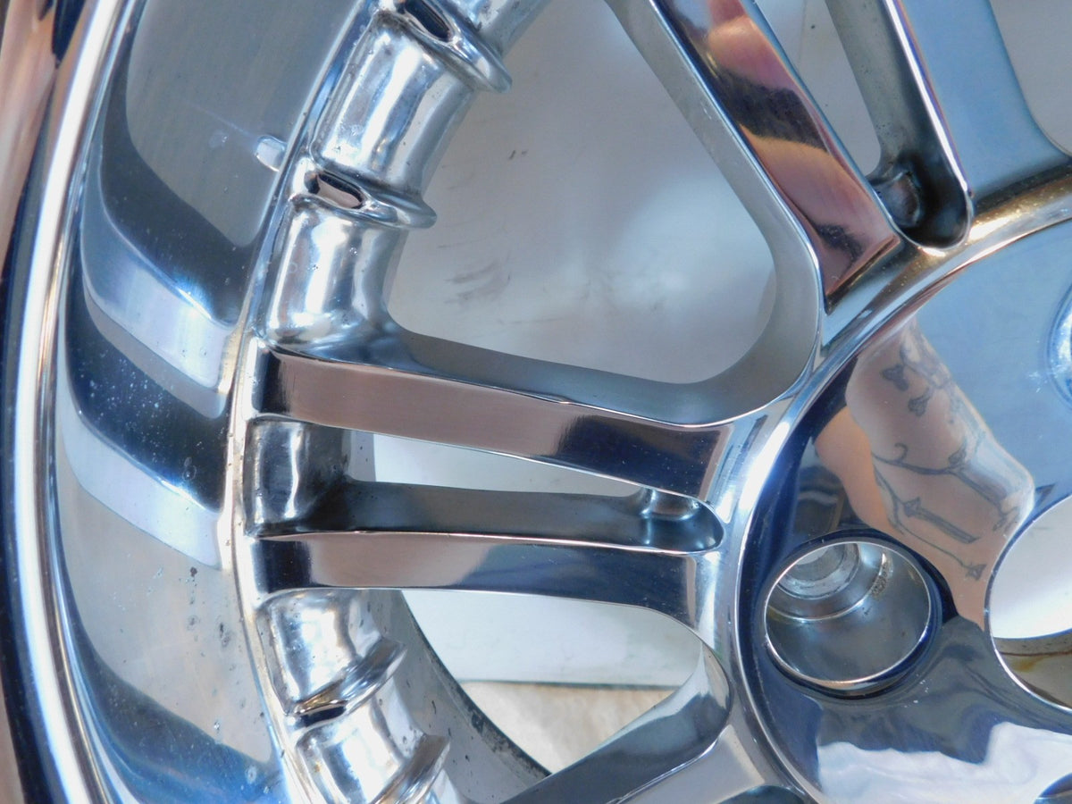 Harley Tri Glide Ultra Classic & Freewheeler Trike Chrome Rear Wheel Rim & Tire - C3 Cycle