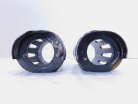 Harley TRoad King & Electra Glide & Softail Slotted Front Fork Slider Cover Tins - C3 Cycle