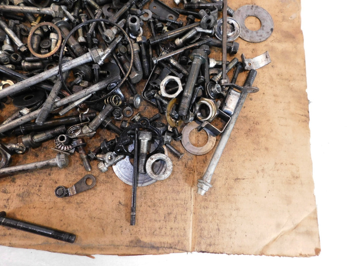 1991 Kawasaki Ninja ZX-11 ZX1100 Misc Nuts Bolts Brackets Hardware Parts Box Lot - C3 Cycle