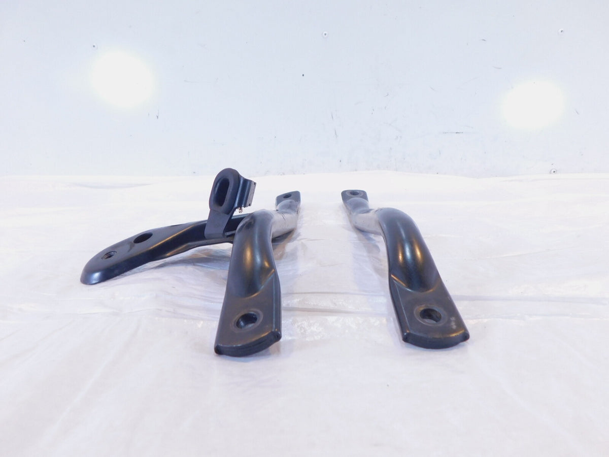 2005-2008 BMW R1200 ST R1200ST Black Left/Right Front Frame Support Mount Rods - C3 Cycle