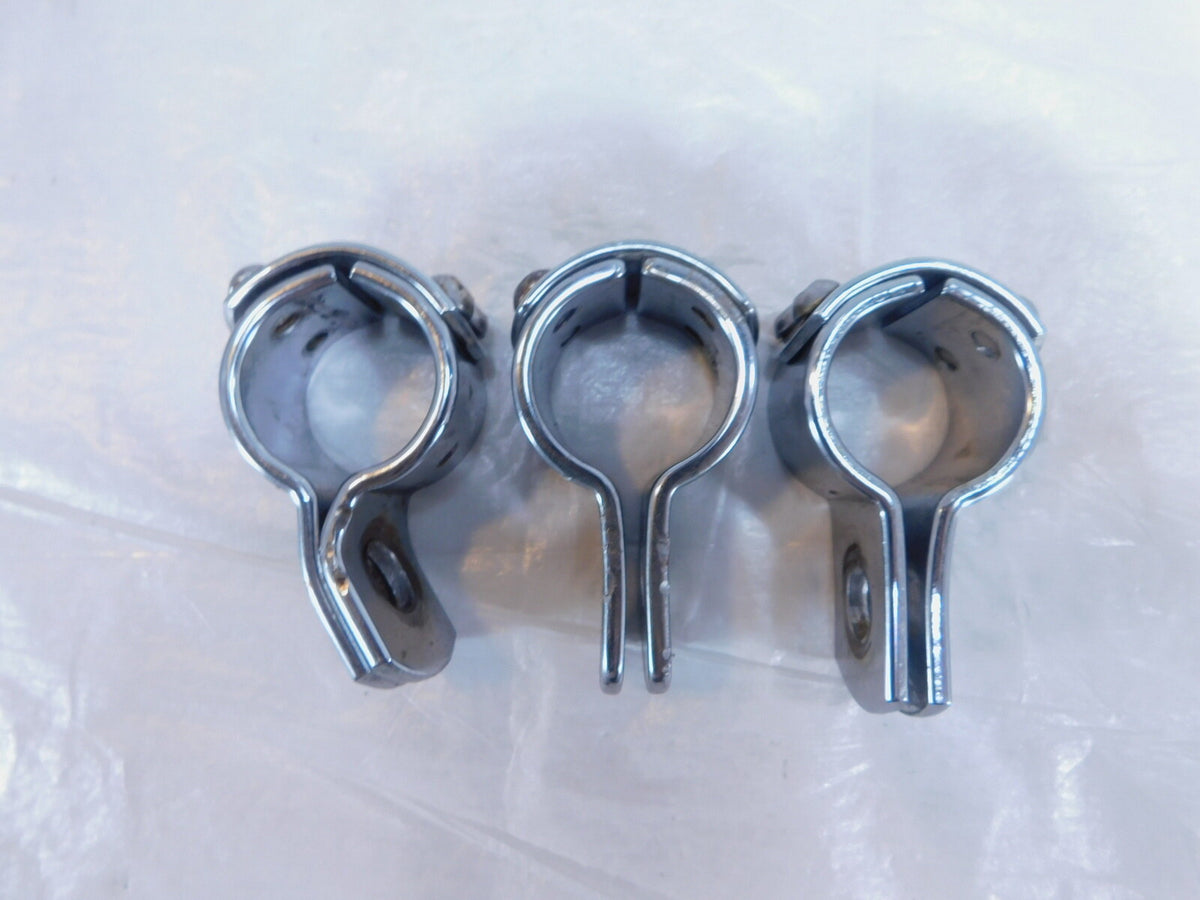Harley Electra Glide & Road King Highway Footrest Footpeg Mount Clamp Brackets - C3 Cycle