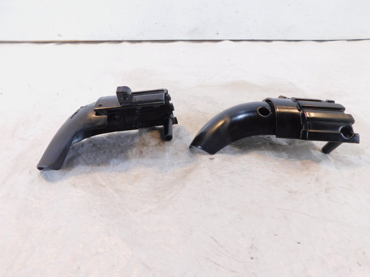 1985-02 Yamaha V-Max 1200 VMX12 VMAX1200 Black Left/Right Exhaust Shield Covers - C3 Cycle
