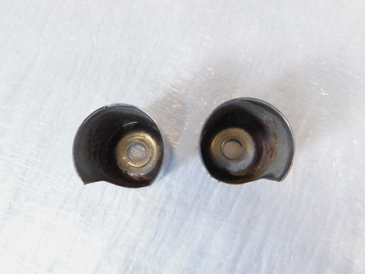 Pair Harley Davidson Sportster 883 1200 Shock Absorber Mount Bolt Covers - C3 Cycle
