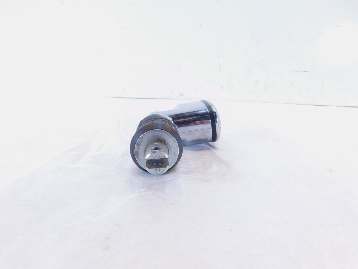 Harley Davidson Touring Electra Glide Softail Chrome Rear Brake Master Cylinder - C3 Cycle