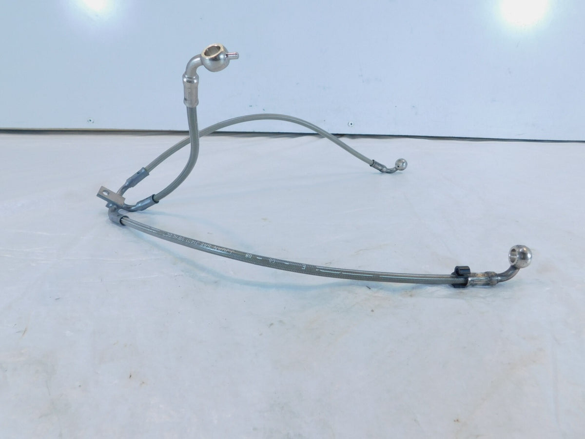 2006-2013 BMW F800S F800ST Front Wheel Brake Pump Unit to Caliper Hose Pipe Line - C3 Cycle