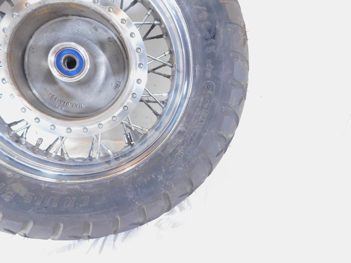 98-03 Honda VT750 Shadow 750 ACE Deluxe Spirit Laced Rear Wheel Rim Rotor & Tire - C3 Cycle