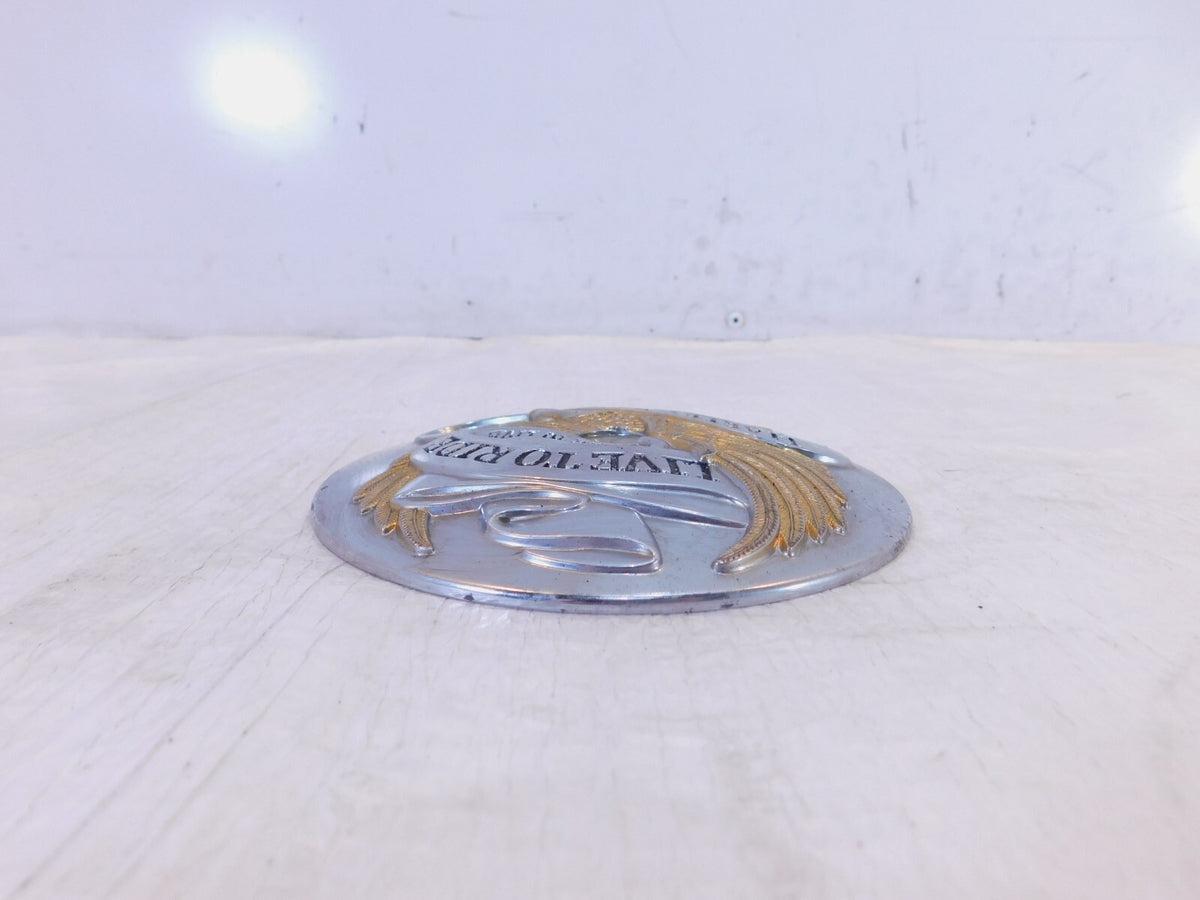 Harley Touring Softail Dyna Live to Ride Eagle Air Cleaner Filter Cover Insert - C3 Cycle