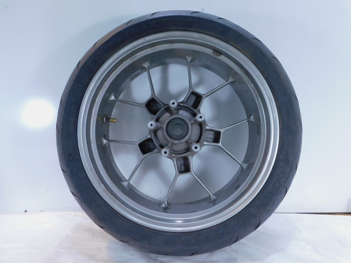 2007 2008 2009 Aprilia Shiver 750 SL750 Rear Wheel Rim & Tire - 854792 - C3 Cycle
