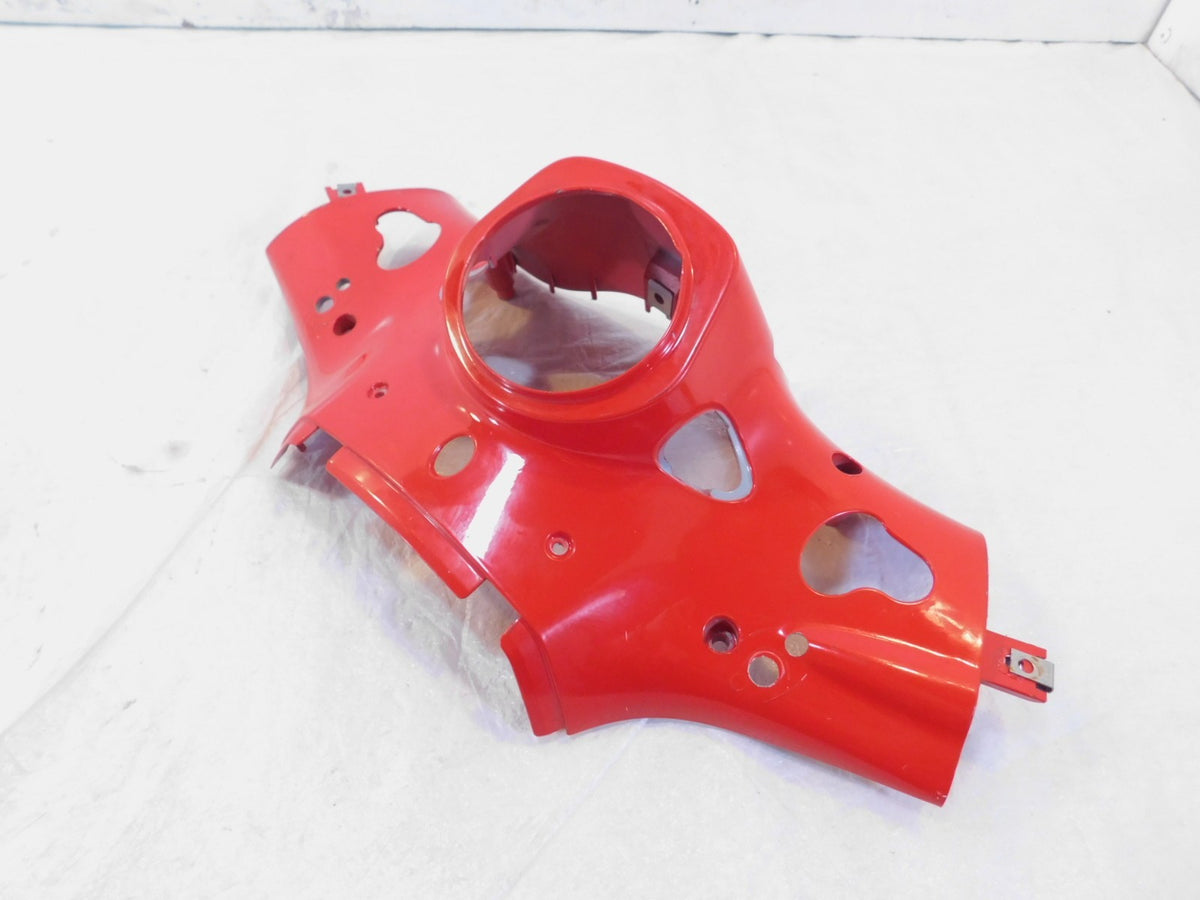 Piaggio Vespa Primavera 50 125 150 Red Front Lower Handlebar Cover Fairing - C3 Cycle