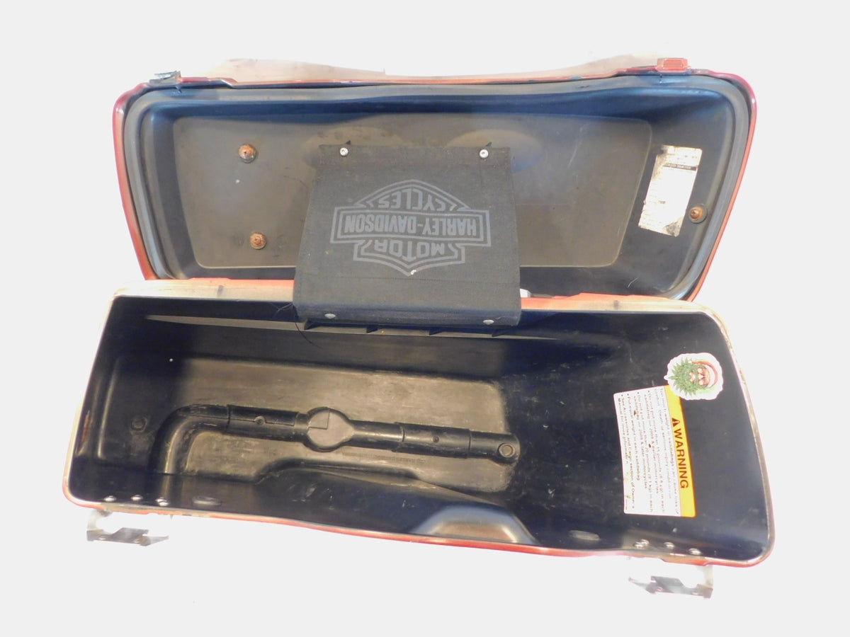 Harley Davidson Road King Street & Electra Glide Red Left Saddlebag - C3 Cycle