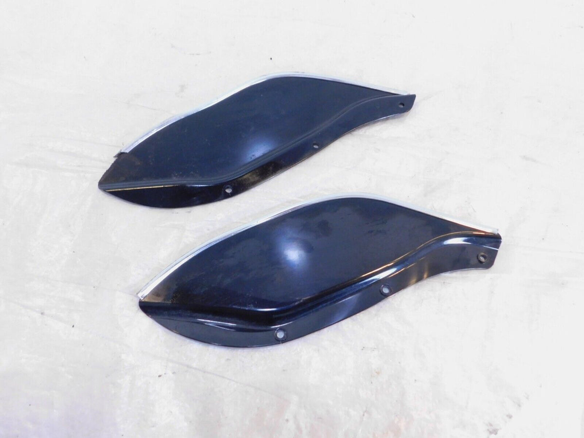 Harley Davidson Touring Electra Glide Street Glide Black Fairing Air Deflectors - C3 Cycle