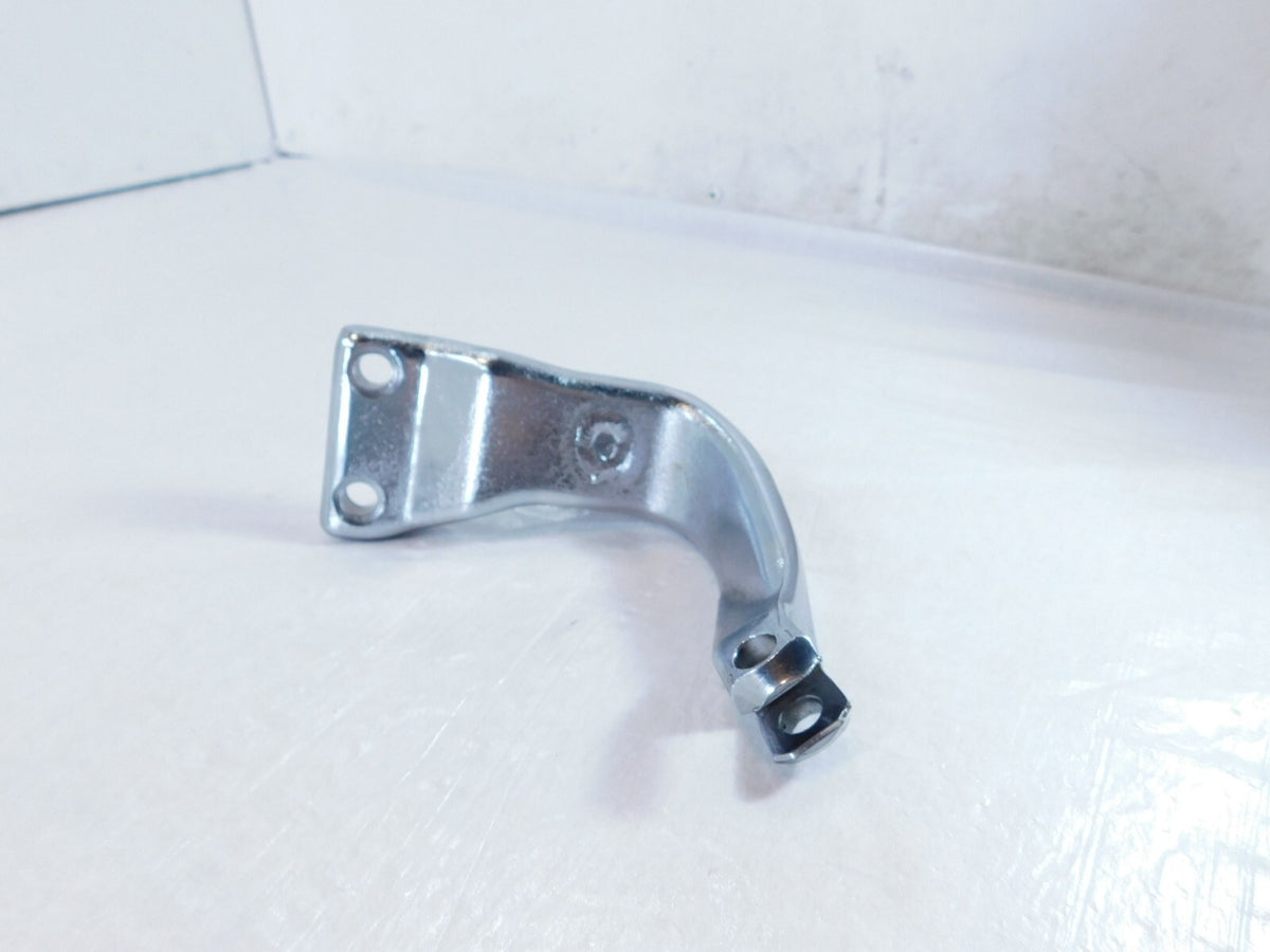 Harley Dyna Super Glide Custom & Low Rider Chrome Right Footpeg Mount Bracket - C3 Cycle