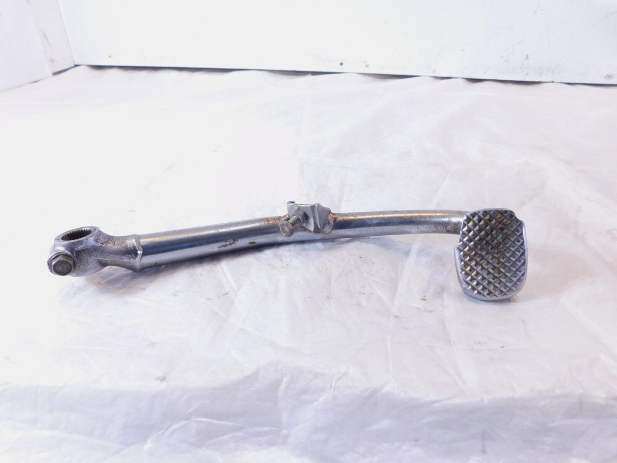 1983 83 Honda GL650 Silverwing 650 Silver Right Rear Foot Brake Pedal Lever - C3 Cycle