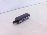 Harley Touring FXR Dyna Sportster & Softail Single Black Rubber Footpeg Footrest - C3 Cycle
