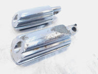 Harley Touring FXR Dyna Sportster & Softail Chrome & Rubber Footpegs Footrests