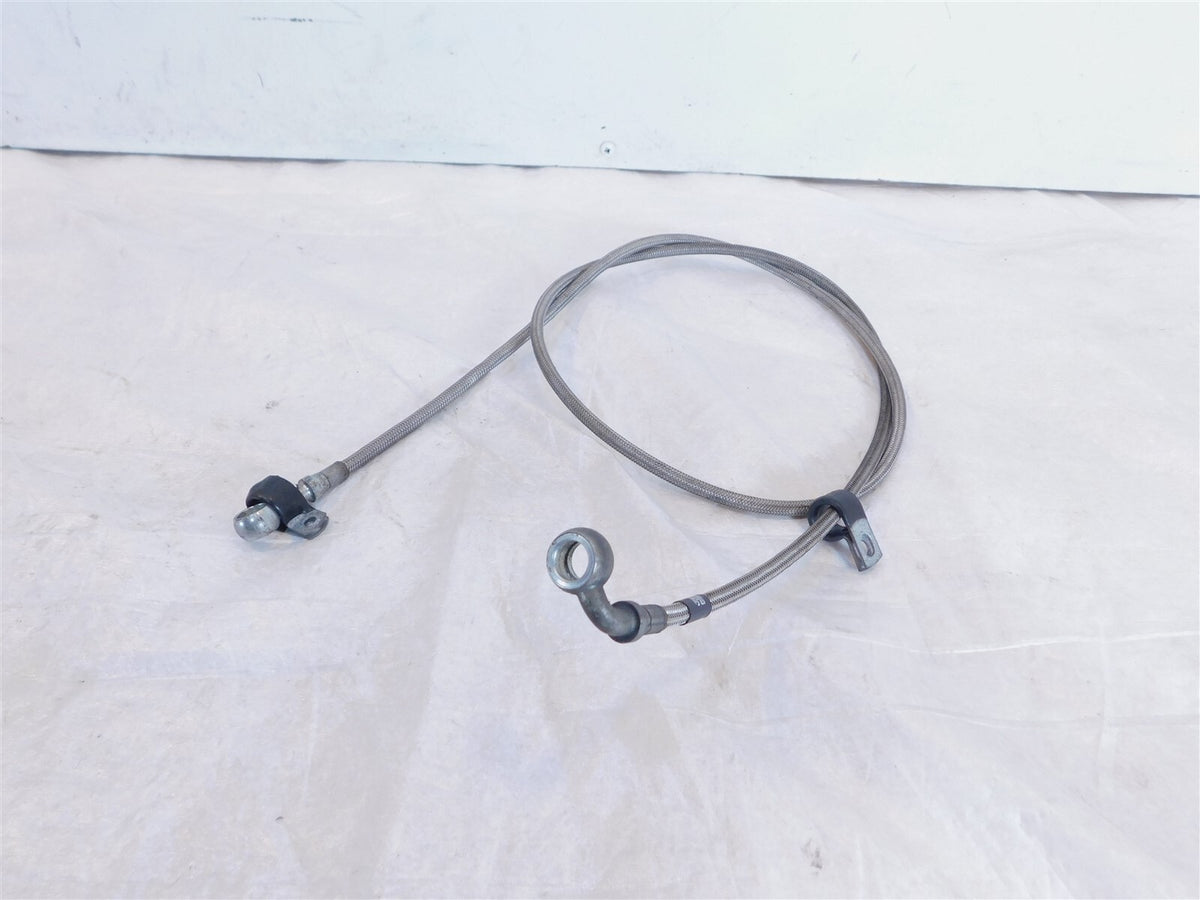 Harley Dyna Wide Glide Super Glide & Low Rider Braided Front Brake Line Hose - C3 Cycle
